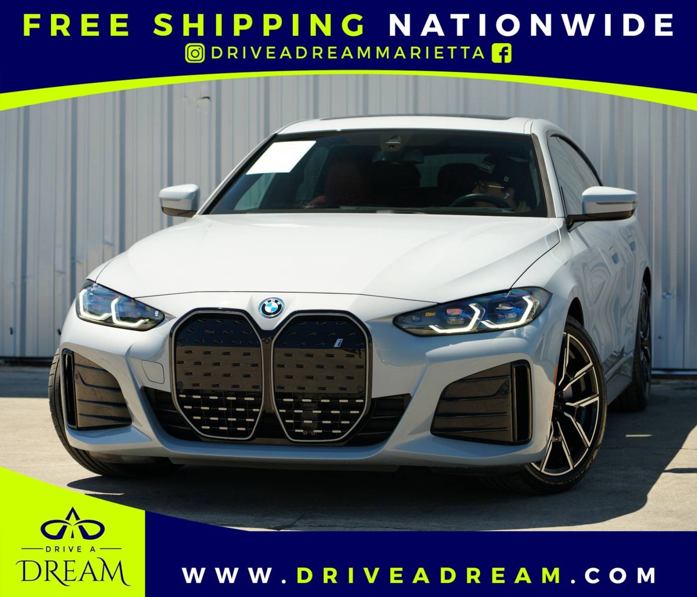 2022 BMW i4 eDrive40 — Sedan — 9,571 mi — Marietta, GA