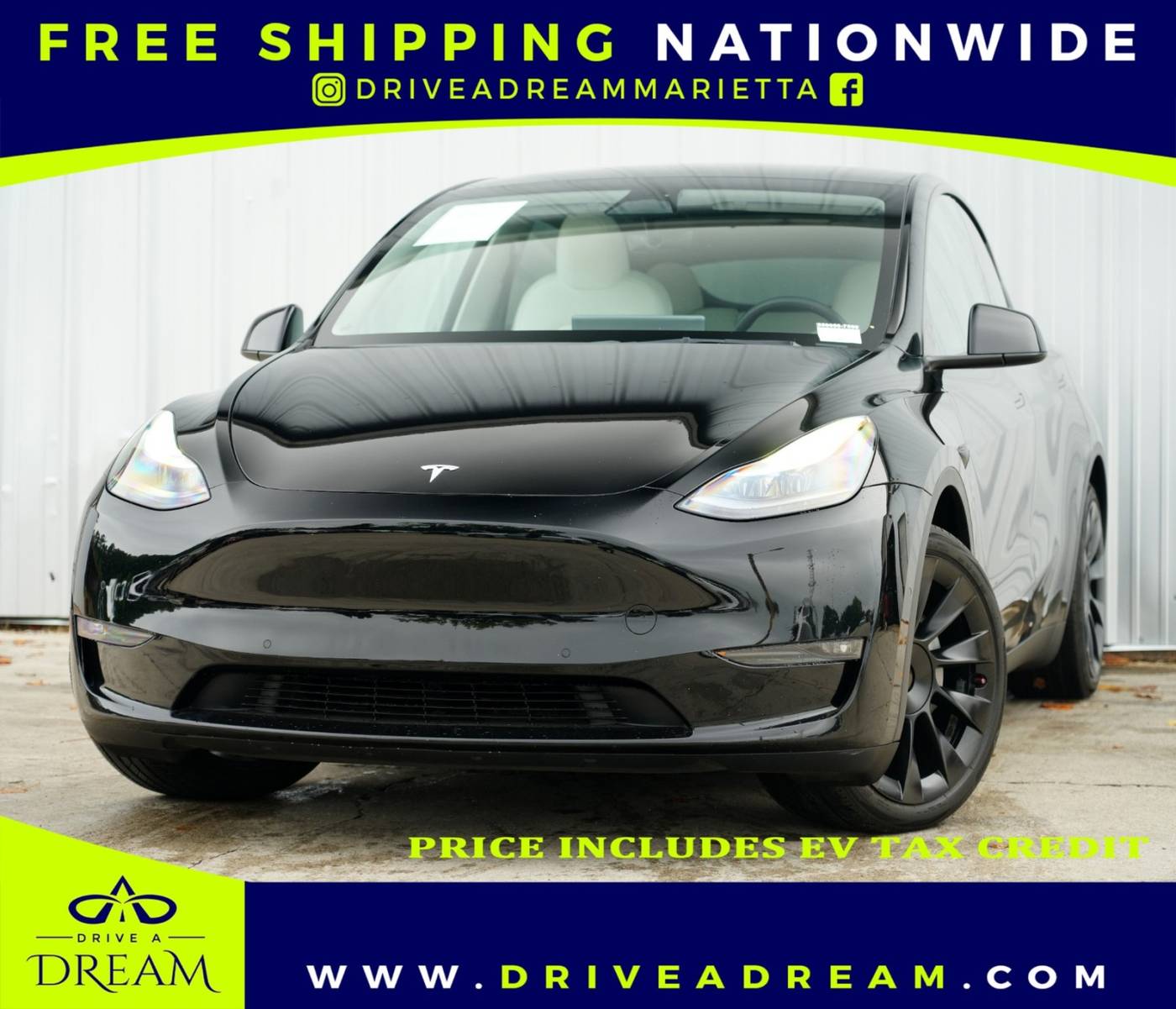 2022 Tesla Model Y Long Range — SUV — 84,304 mi — Marietta, GA