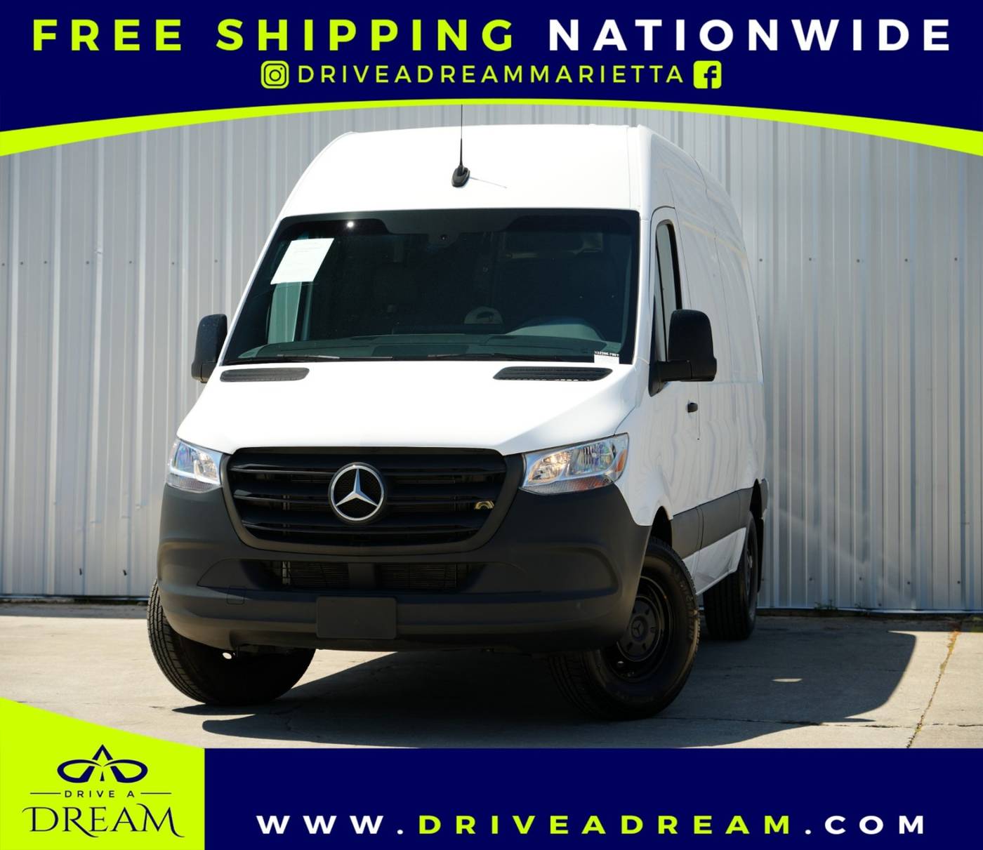 2023 Mercedes-Benz Sprinter Cargo Van 2500 — Cargo Van — 23,590 mi — Marietta, GA