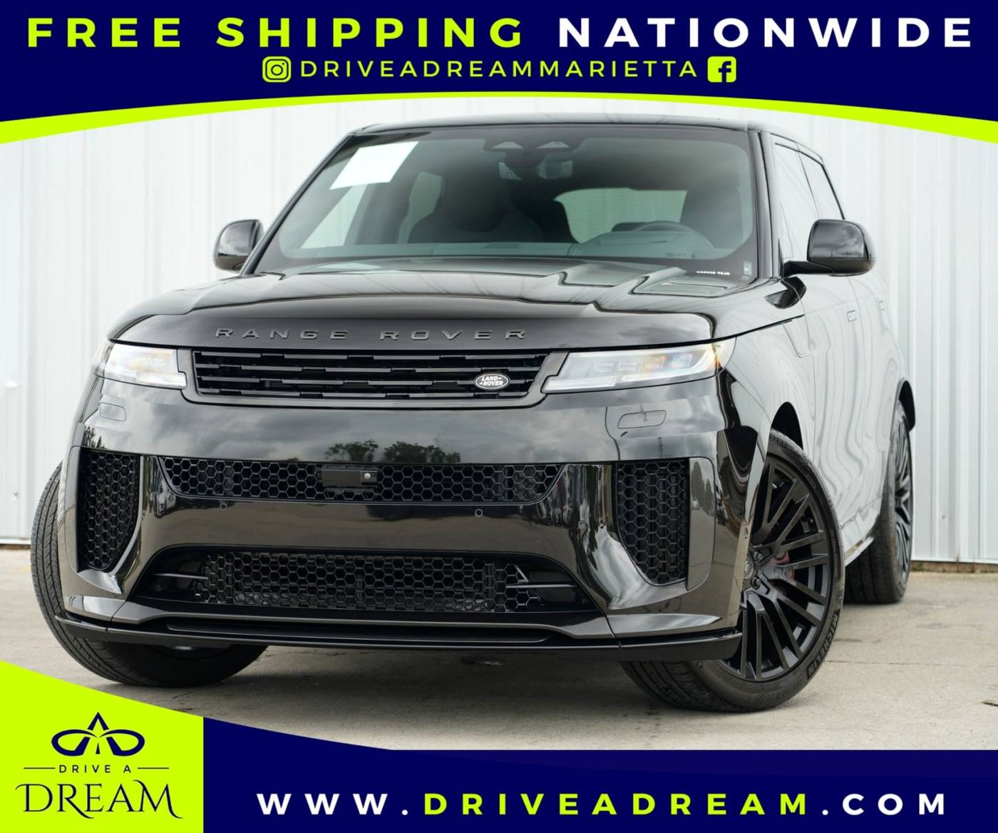 2024 Land Rover Range Rover Sport SV Edition One Obsidian Black — SUV — 6,043 mi — Marietta, GA