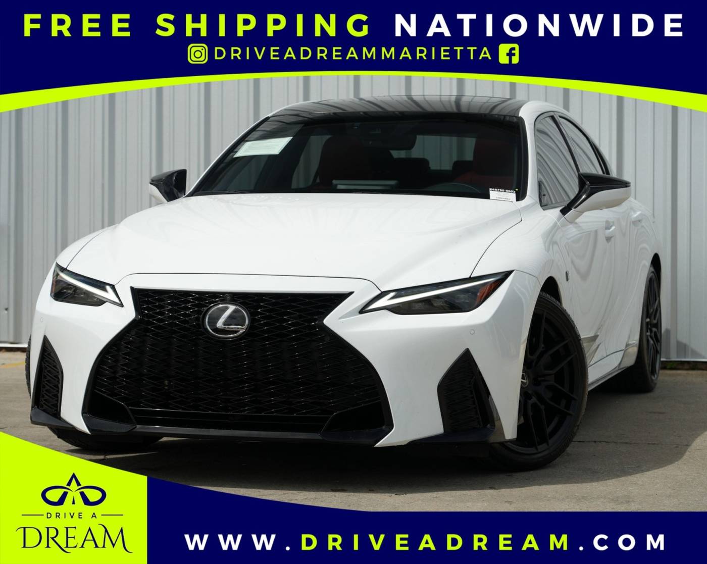 2023 Lexus IS IS 350 F SPORT — Sedan — 10,867 mi — Marietta, GA