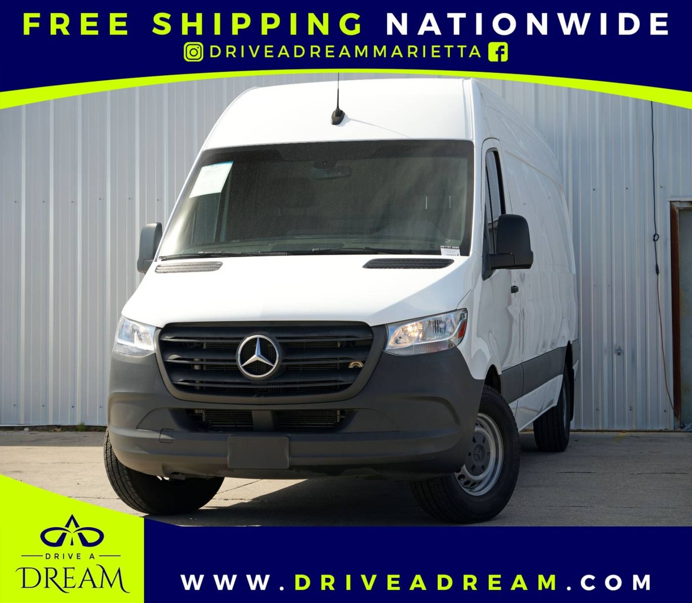 2022 Mercedes-Benz Sprinter Cargo Van 2500 — Cargo Van — 56,384 mi — Marietta, GA