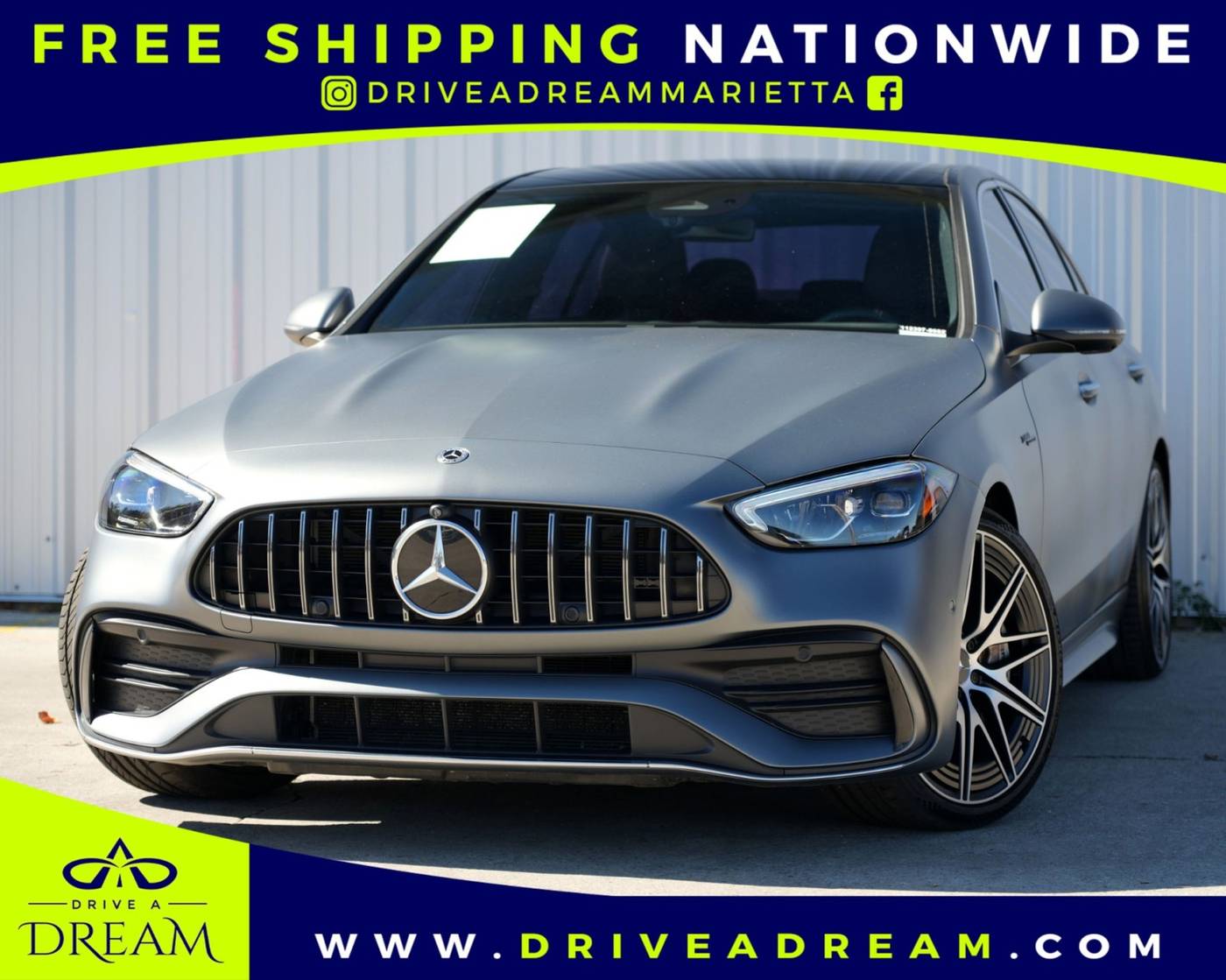 2023 Mercedes-Benz C-Class AMG C 43 — Sedan — 38,217 mi — Marietta, GA
