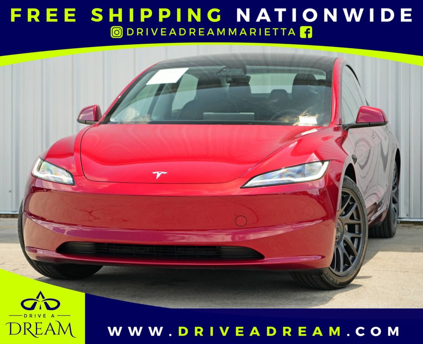 2024 Tesla Model 3 Standard — Sedan — 6,829 mi — Marietta, GA
