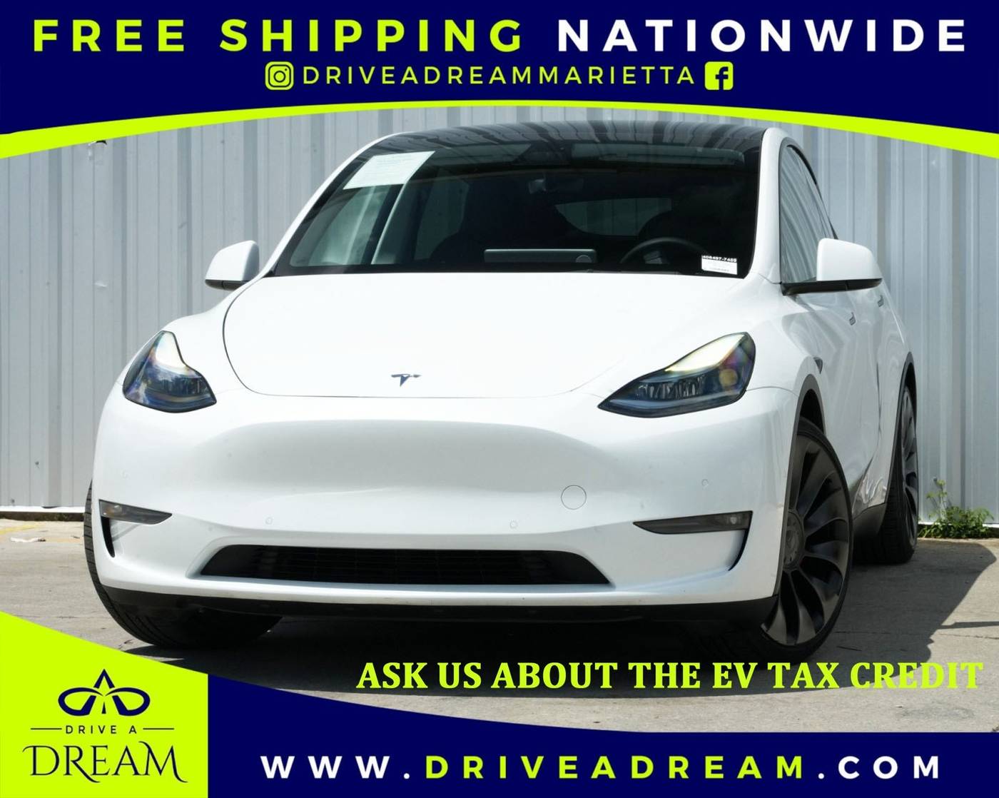 2022 Tesla Model Y Performance — SUV — 58,737 mi — Marietta, GA