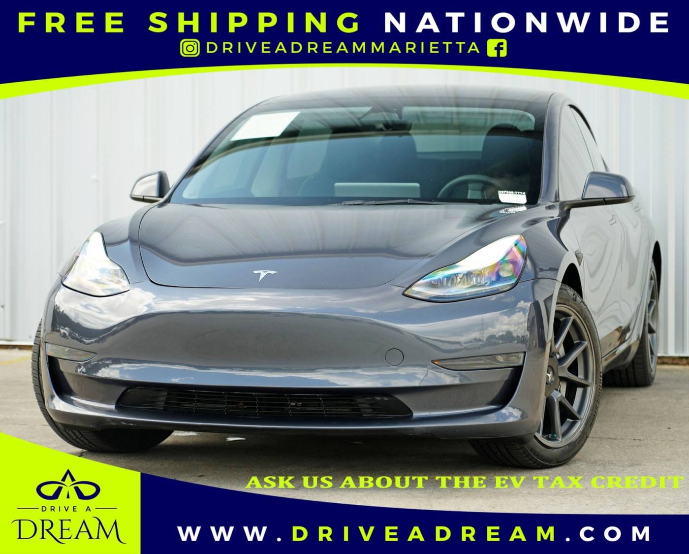 2023 Tesla Model 3 Model 3 — Sedan — 46,201 mi — Marietta, GA