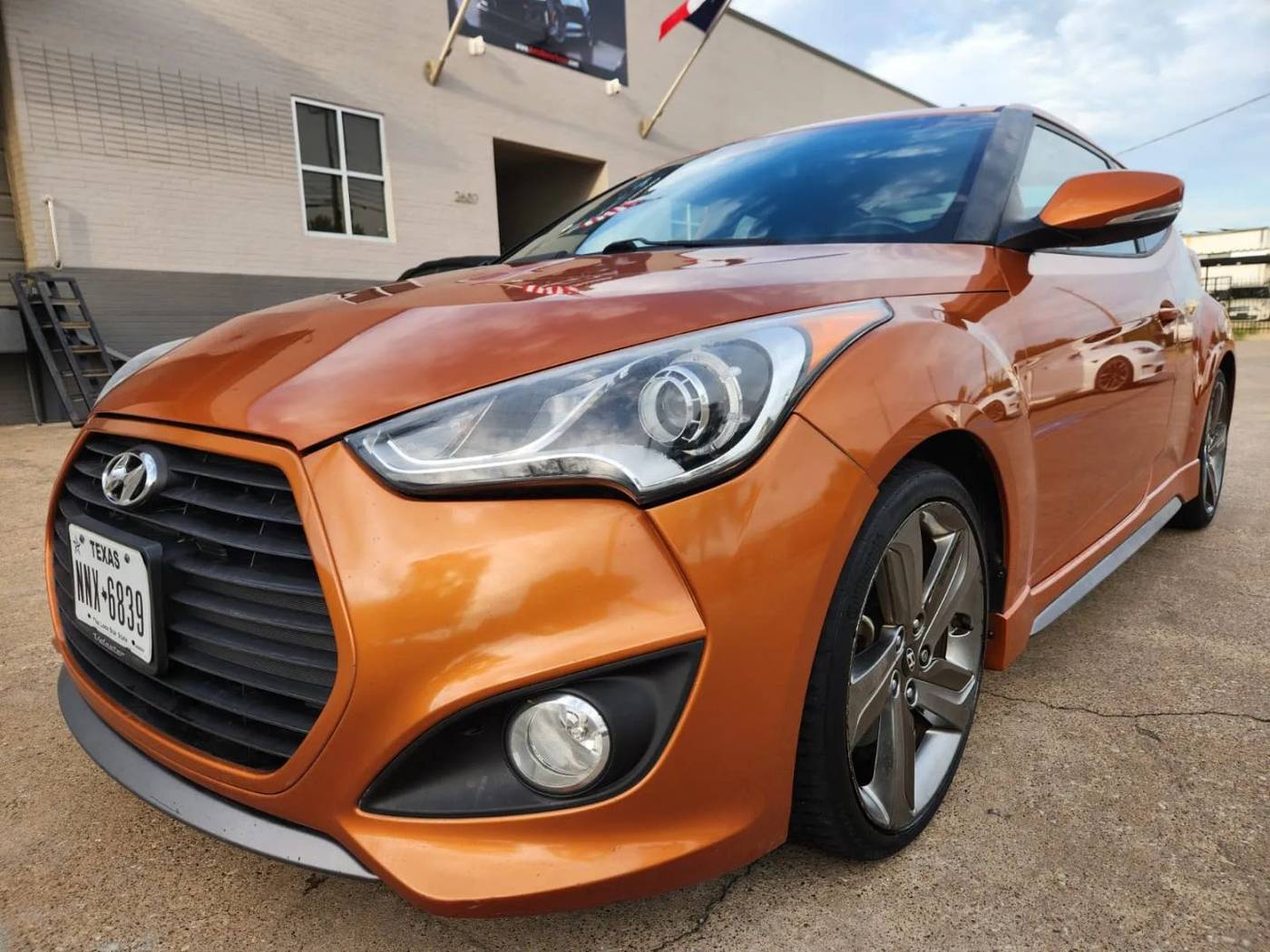 2015 Hyundai Veloster Turbo — Hatchback — 93,447 mi — Dallas, TX