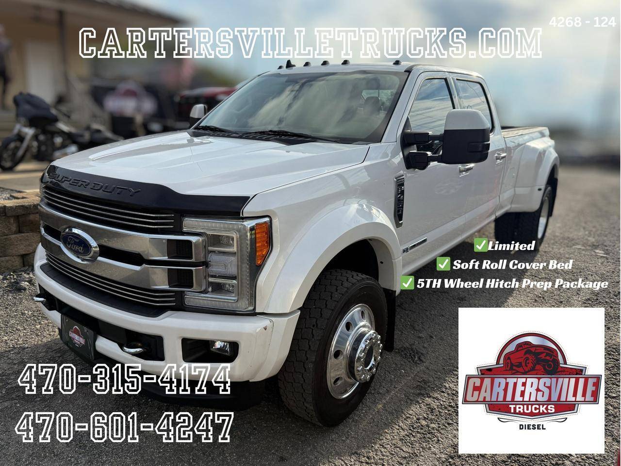 2019 Ford Super Duty F-450 Limited — Pickup Truck — 110,470 mi — Cartersville, GA