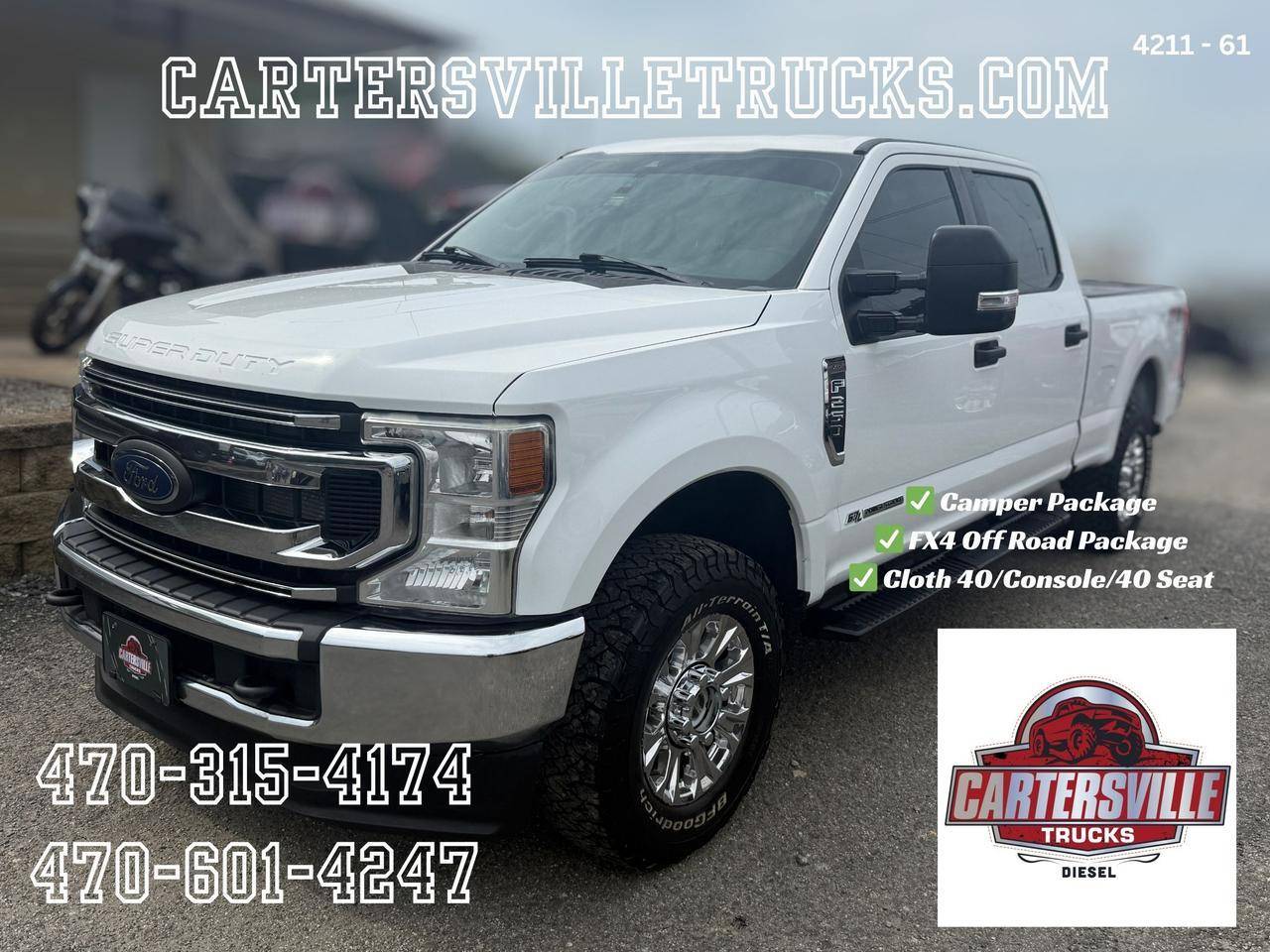 2021 Ford Super Duty F-250 XLT — Pickup Truck — 186,214 mi — Cartersville, GA