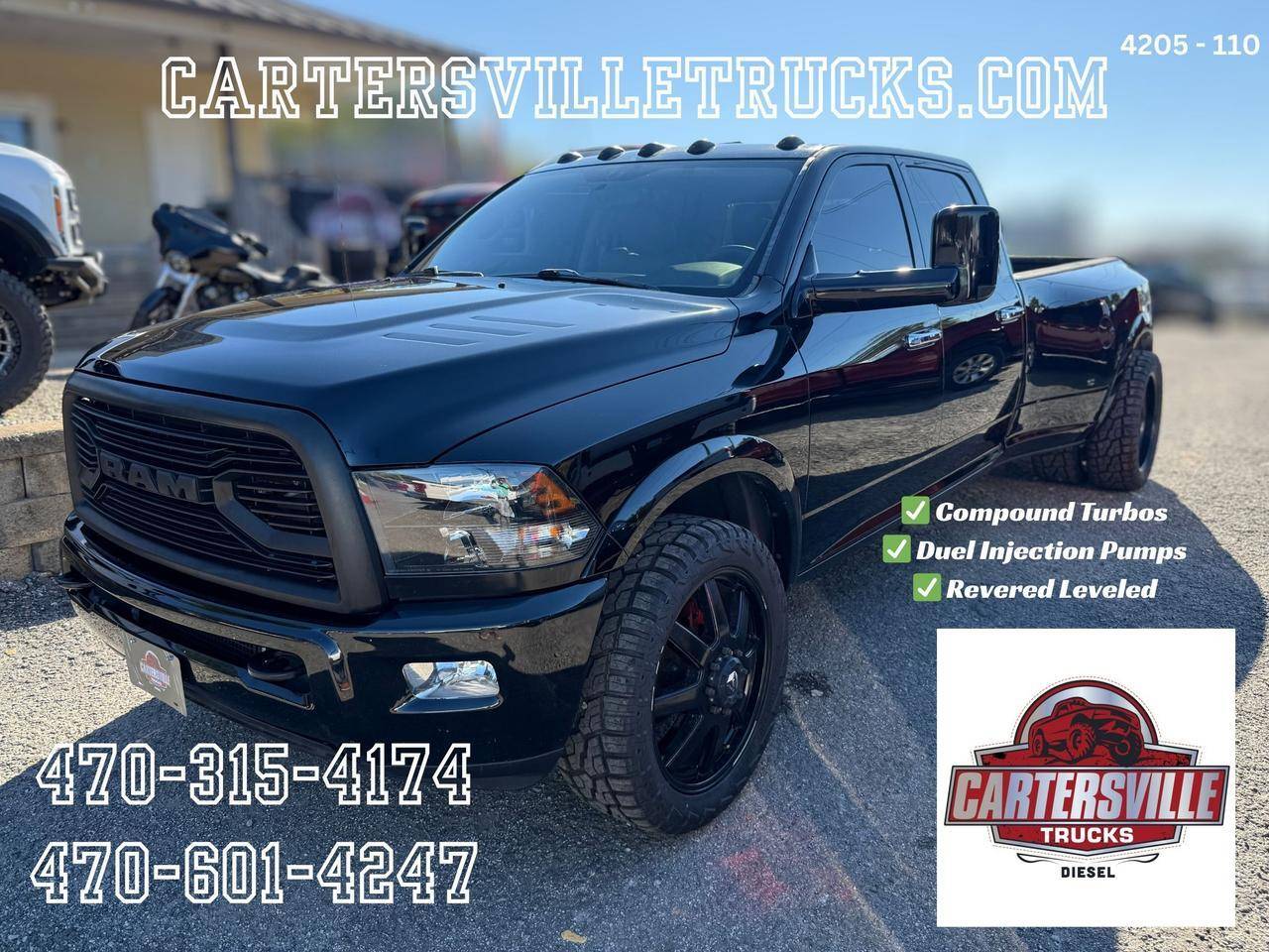 2012 Ram 3500 Laramie — Pickup Truck — 141,308 mi — Cartersville, GA