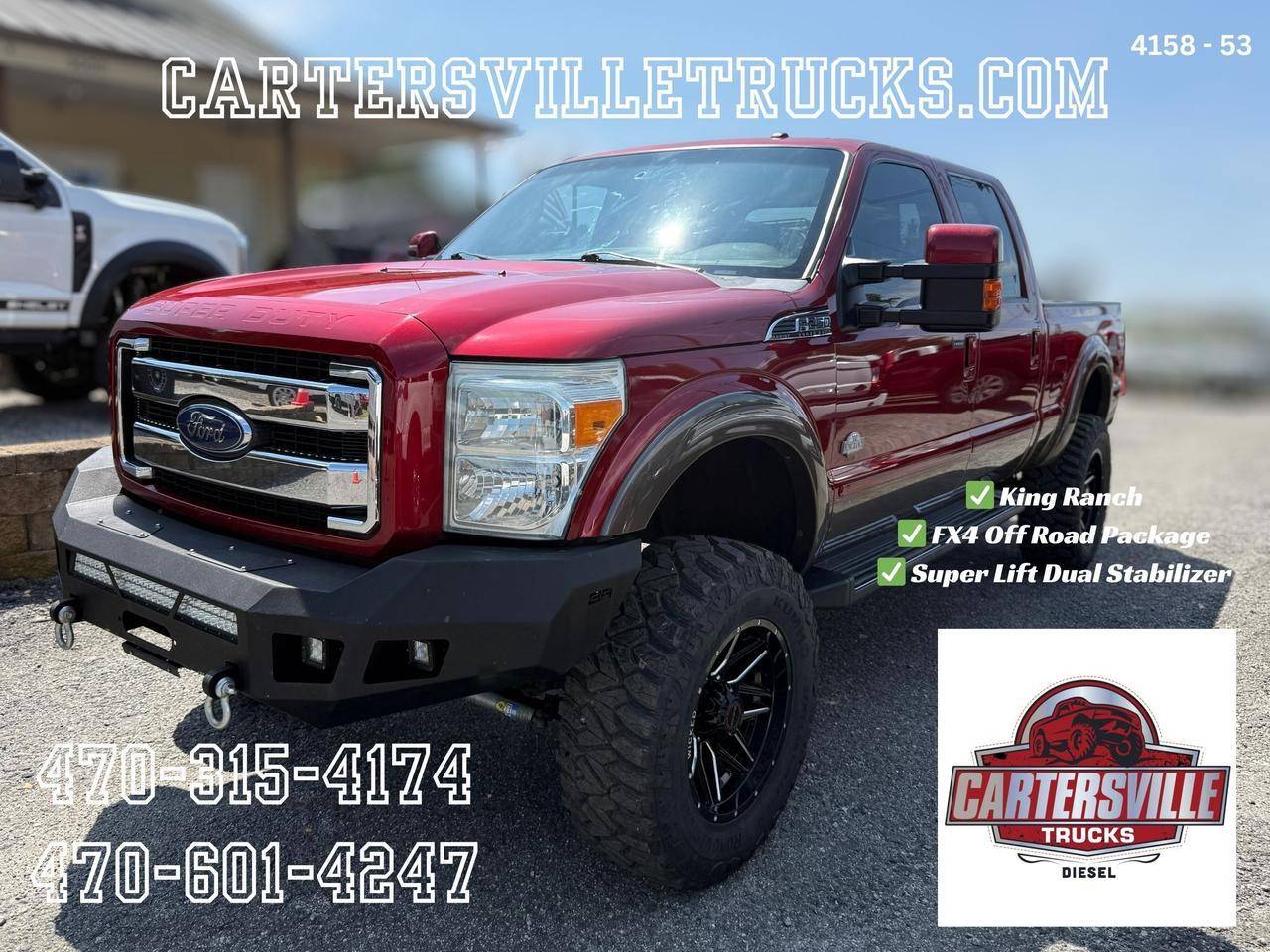 2015 Ford Super Duty F-250 King Ranch — Pickup Truck — 208,902 mi — Cartersville, GA