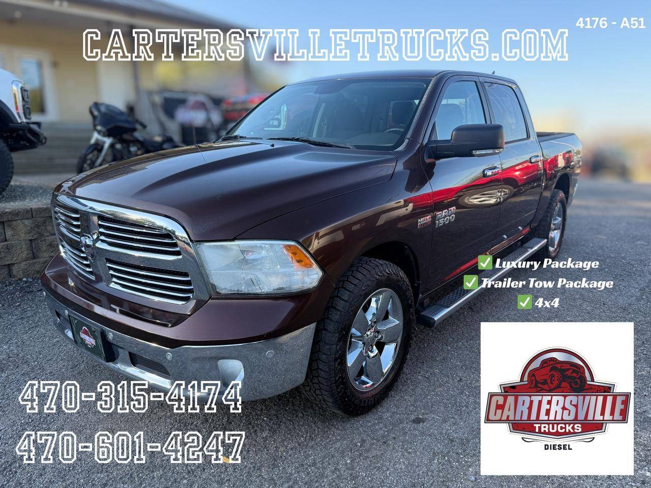 2015 Ram 1500 Big Horn — Pickup Truck — 215,124 mi — Cartersville, GA