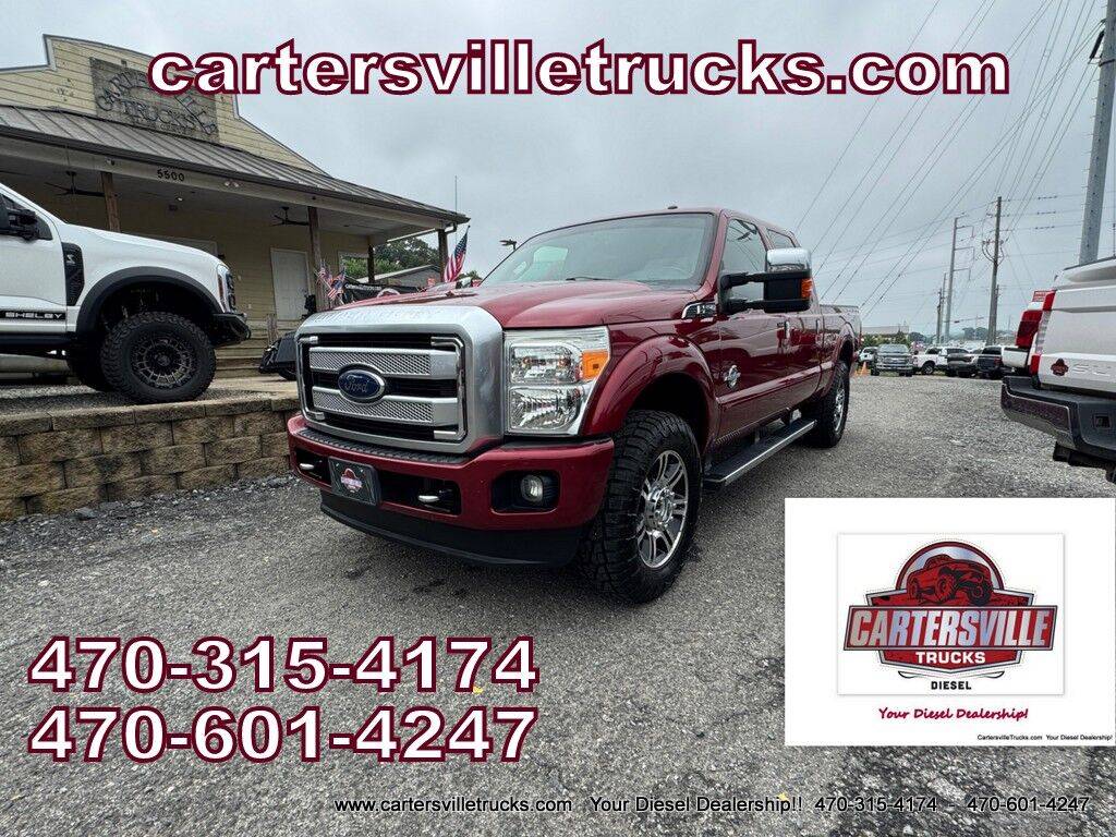 2015 Ford Super Duty F-250 Platinum — Pickup Truck — 133,708 mi — Cartersville, GA