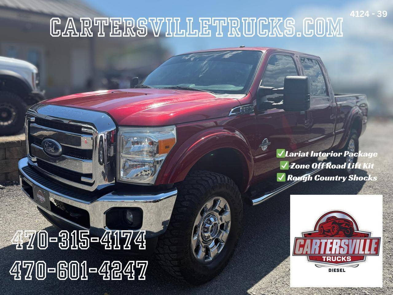 2015 Ford Super Duty F-250 Lariat — Pickup Truck — 140,351 mi — Cartersville, GA
