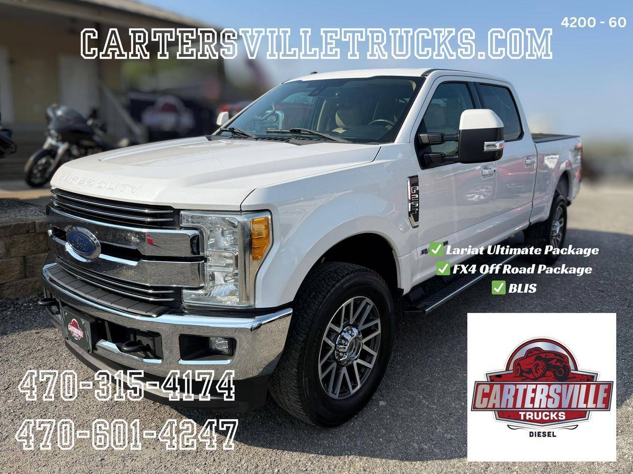 2017 Ford Super Duty F-250 Lariat — Pickup Truck — 163,479 mi — Cartersville, GA