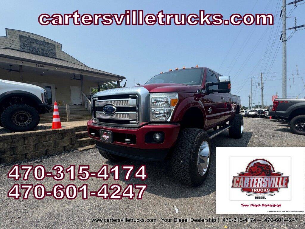 2015 Ford Super Duty F-350 Platinum — Pickup Truck — 60,721 mi — Cartersville, GA