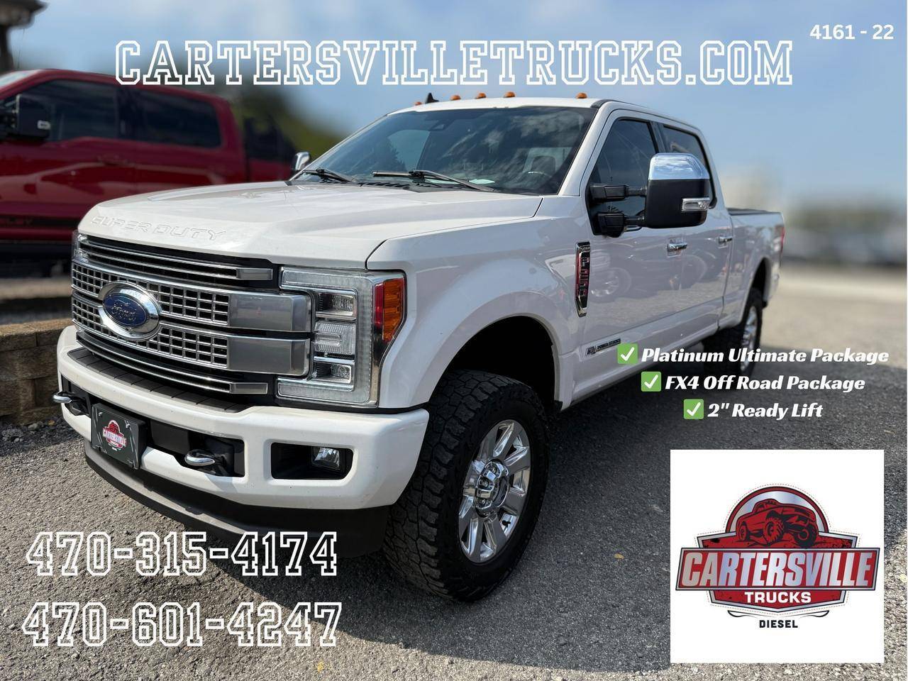 2019 Ford Super Duty F-250 Platinum — Pickup Truck — 136,678 mi — Cartersville, GA
