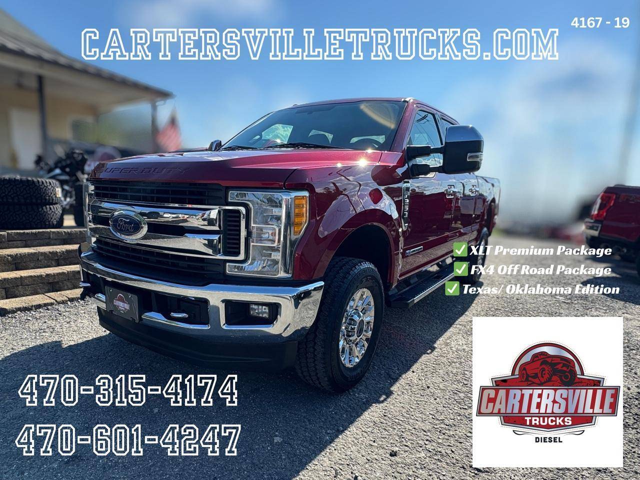 2017 Ford Super Duty F-250 XLT — Pickup Truck — 134,282 mi — Cartersville, GA