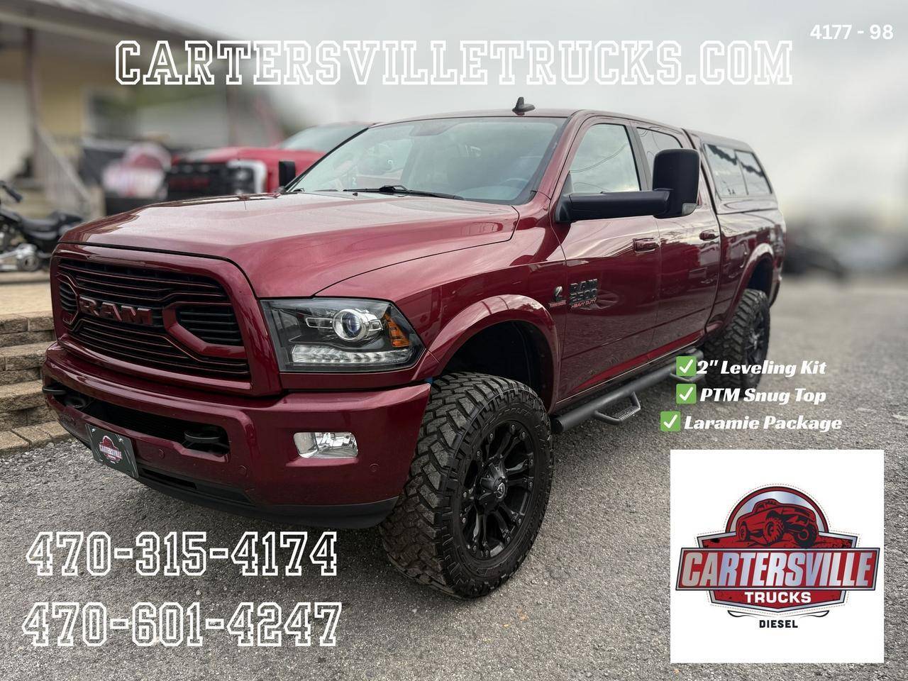 2018 Ram 2500 Laramie — Pickup Truck — 175,331 mi — Cartersville, GA