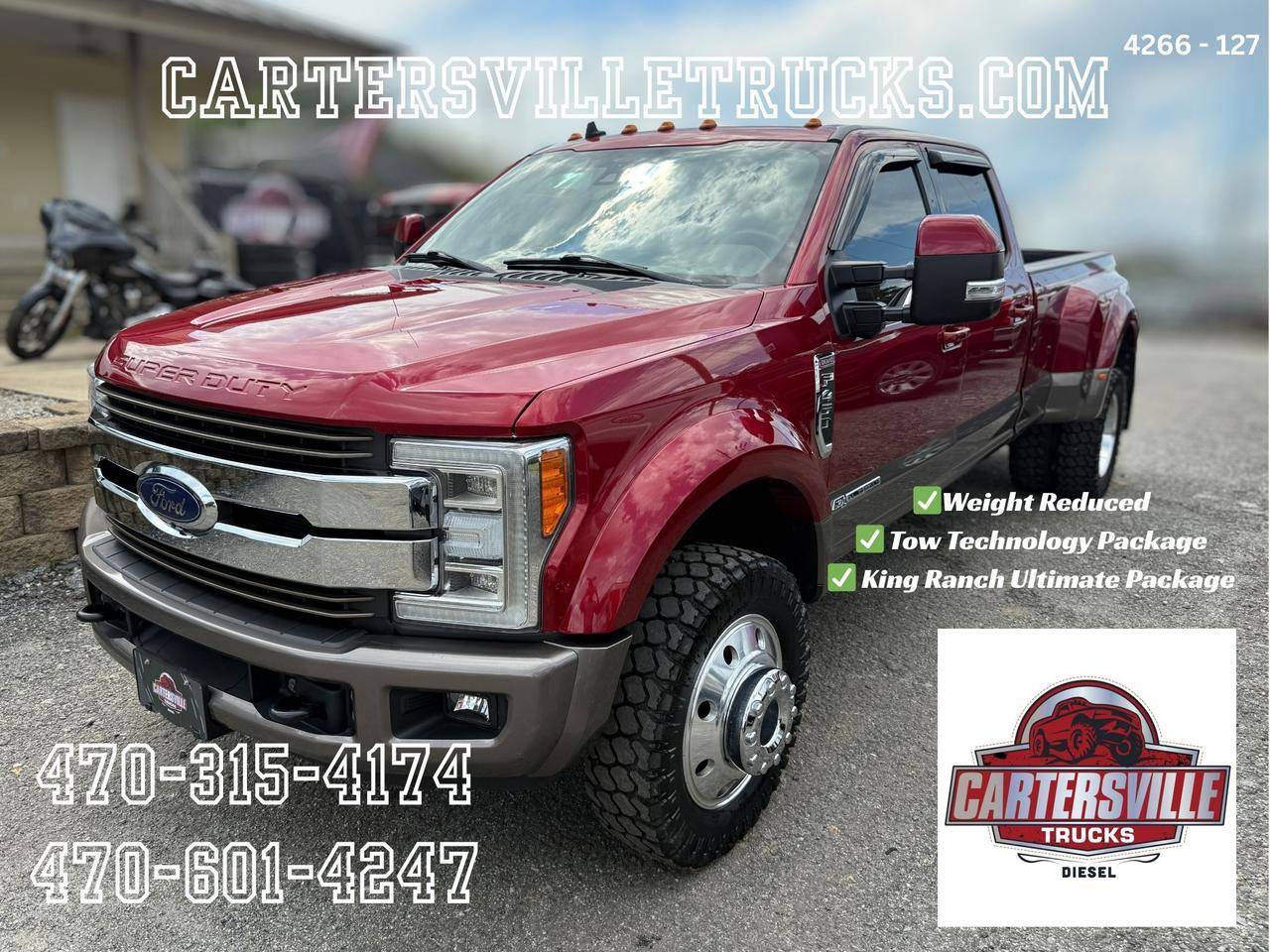 2019 Ford Super Duty F-450 King Ranch — Pickup Truck — 93,534 mi — Cartersville, GA