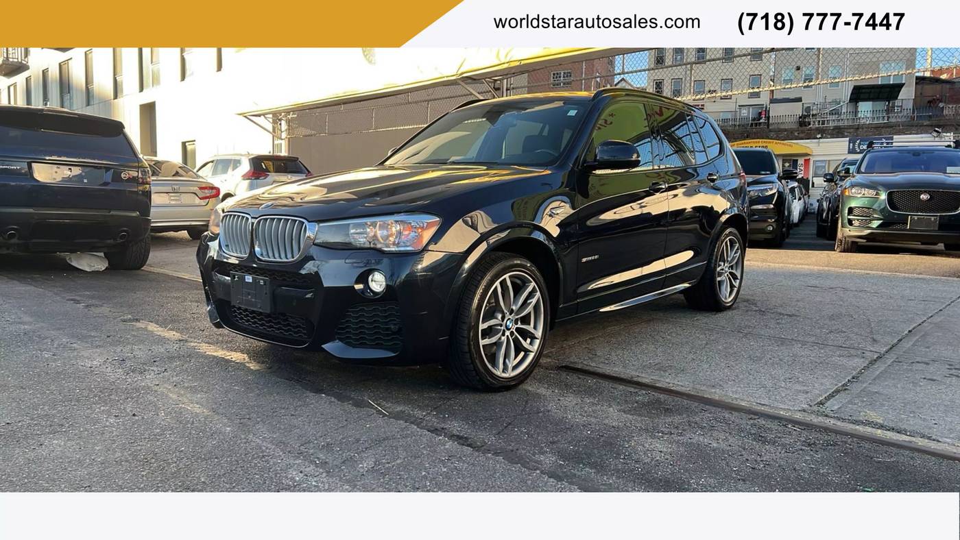 2017 BMW X3 28i — SUV — 77,701 mi — Queens, NY