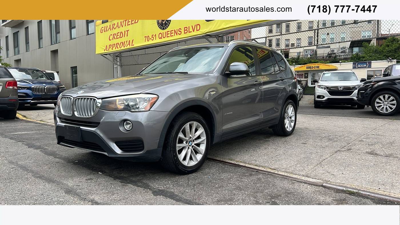 2016 BMW X3 28i — SUV — 94,689 mi — Queens, NY