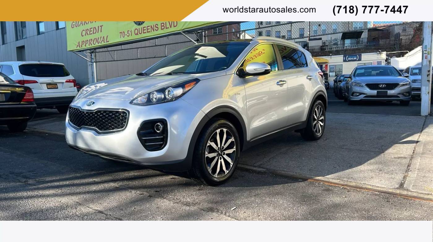 2017 Kia Sportage EX — SUV — 108,844 mi — Queens, NY