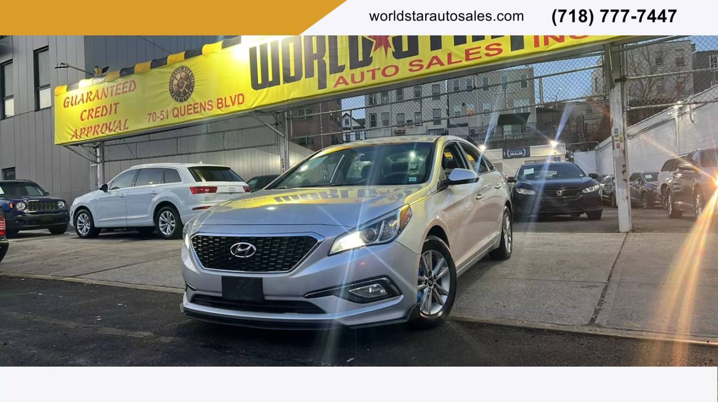 2017 Hyundai Sonata Base — Sedan — 96,884 mi — Queens, NY