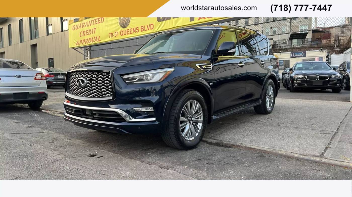 2020 INFINITI QX80 LUXE — SUV — 26,936 mi — Queens, NY