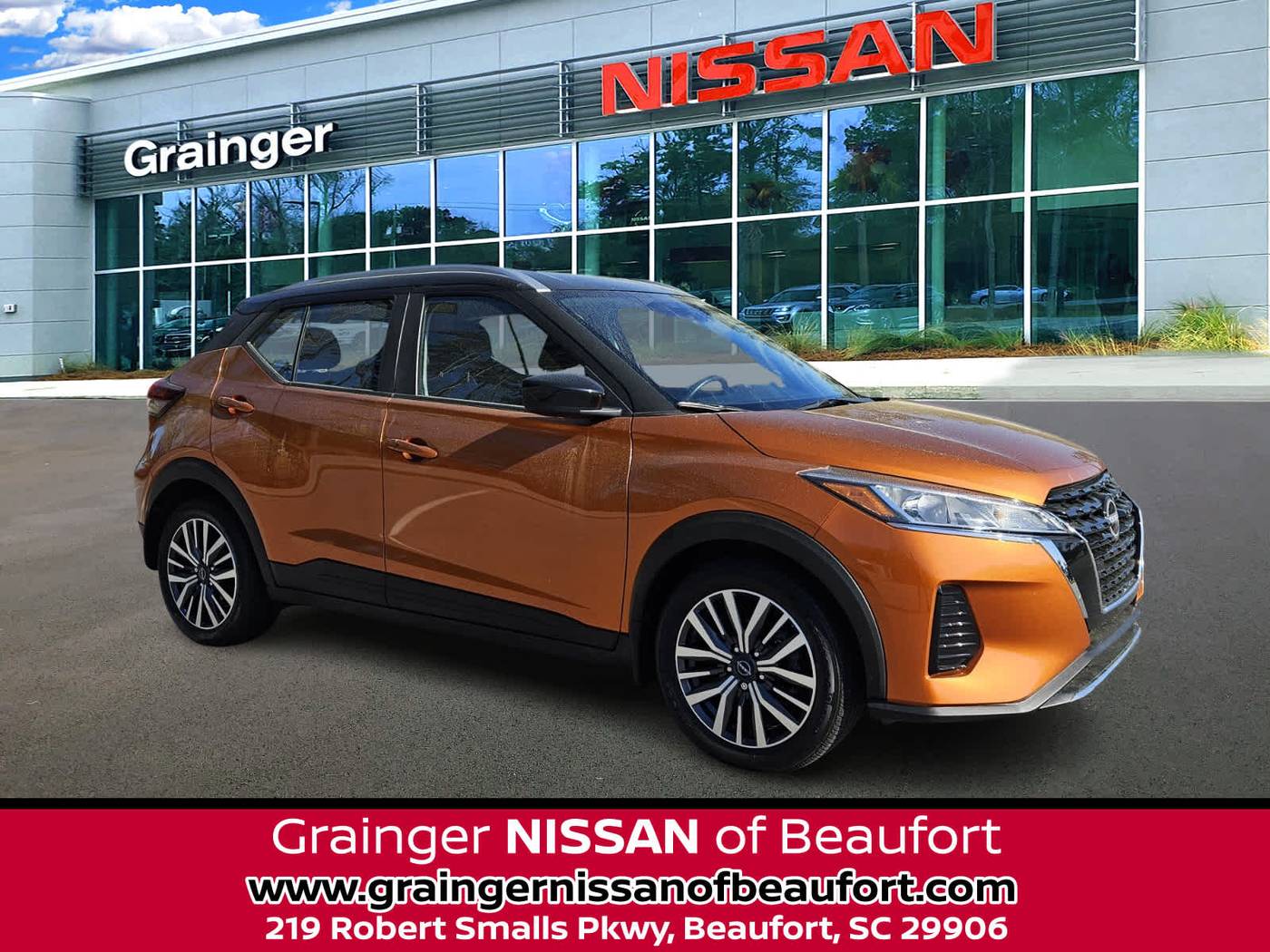 2023 Nissan Kicks SV — SUV — 21,840 mi — Beaufort, SC