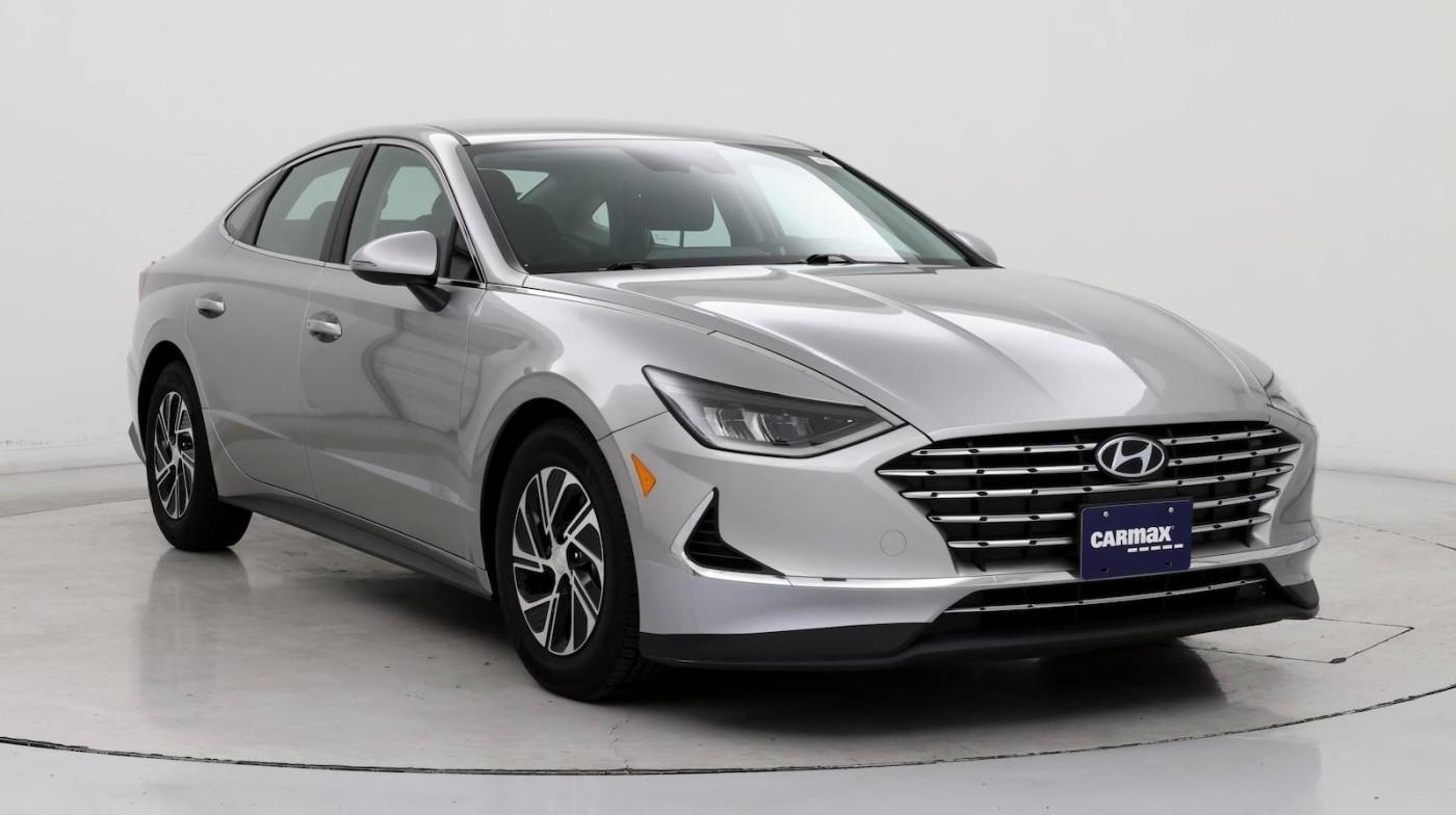 2020 Hyundai Sonata Hybrid Blue — Sedan — 51,753 mi — Las Vegas, NV