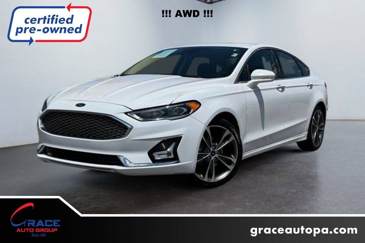 2020 Ford Fusion Titanium — Sedan — 58,884 mi — Morrisville, PA