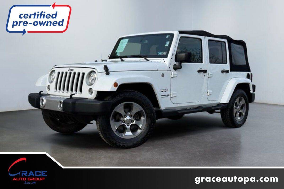 2017 Jeep Wrangler Sahara — SUV — 108,350 mi — Morrisville, PA