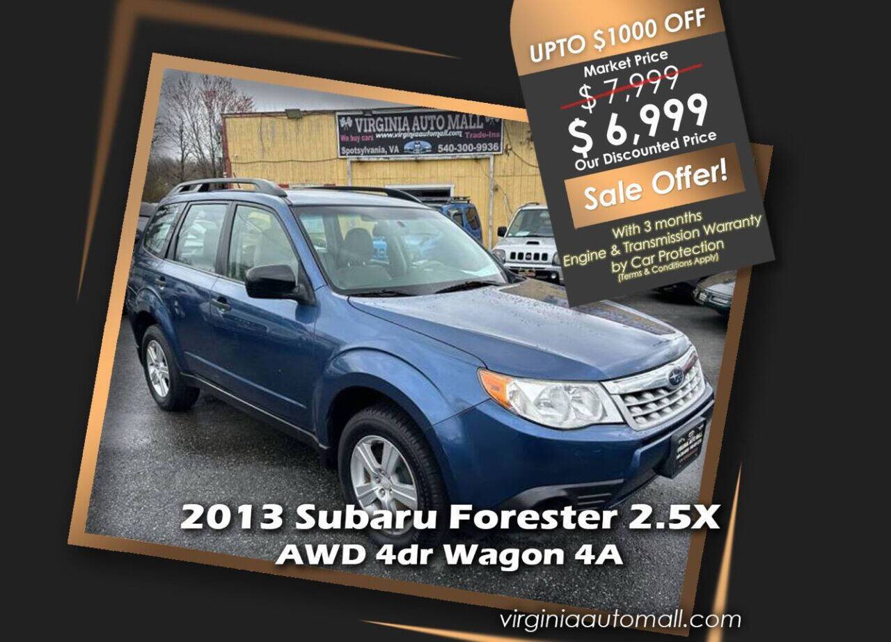 2013 Subaru Forester 2.5X — SUV — 164,488 mi — Woodford, VA