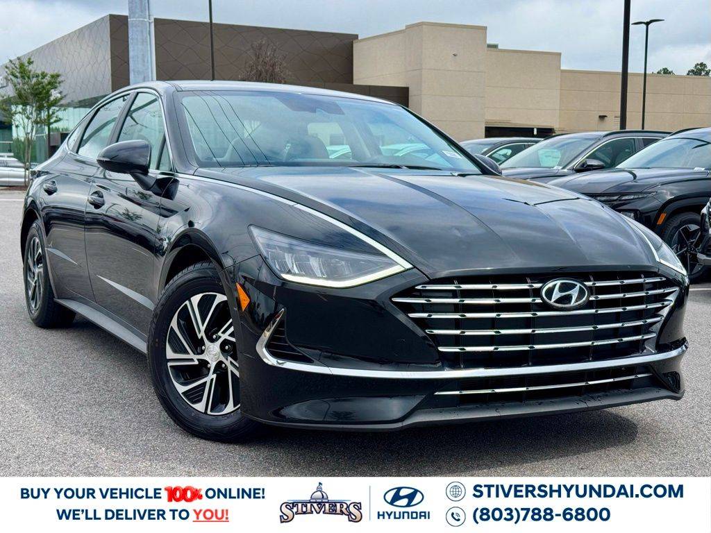 2021 Hyundai Sonata Hybrid Blue — Sedan — 31,309 mi — Columbia, SC