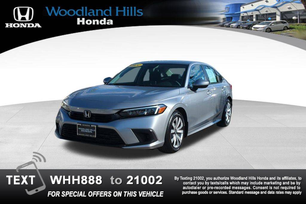 2024 Honda Civic LX — Sedan — 18,748 mi — Woodland Hills, CA