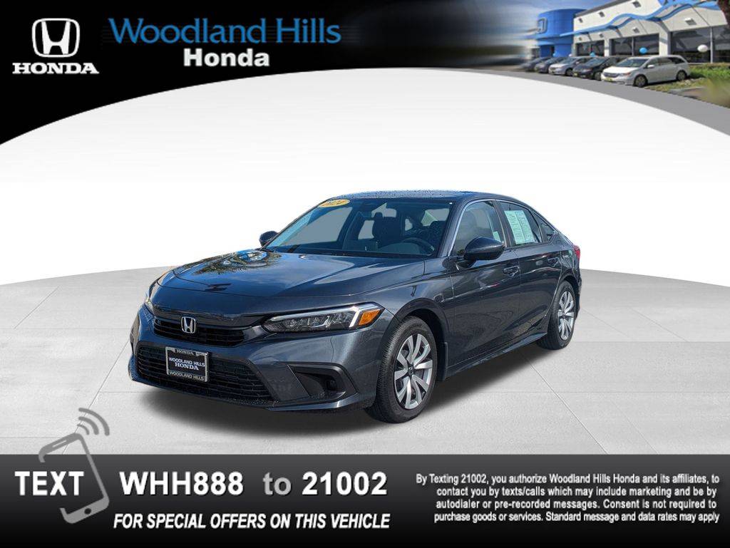 2024 Honda Civic LX — Sedan — 2,952 mi — Woodland Hills, CA