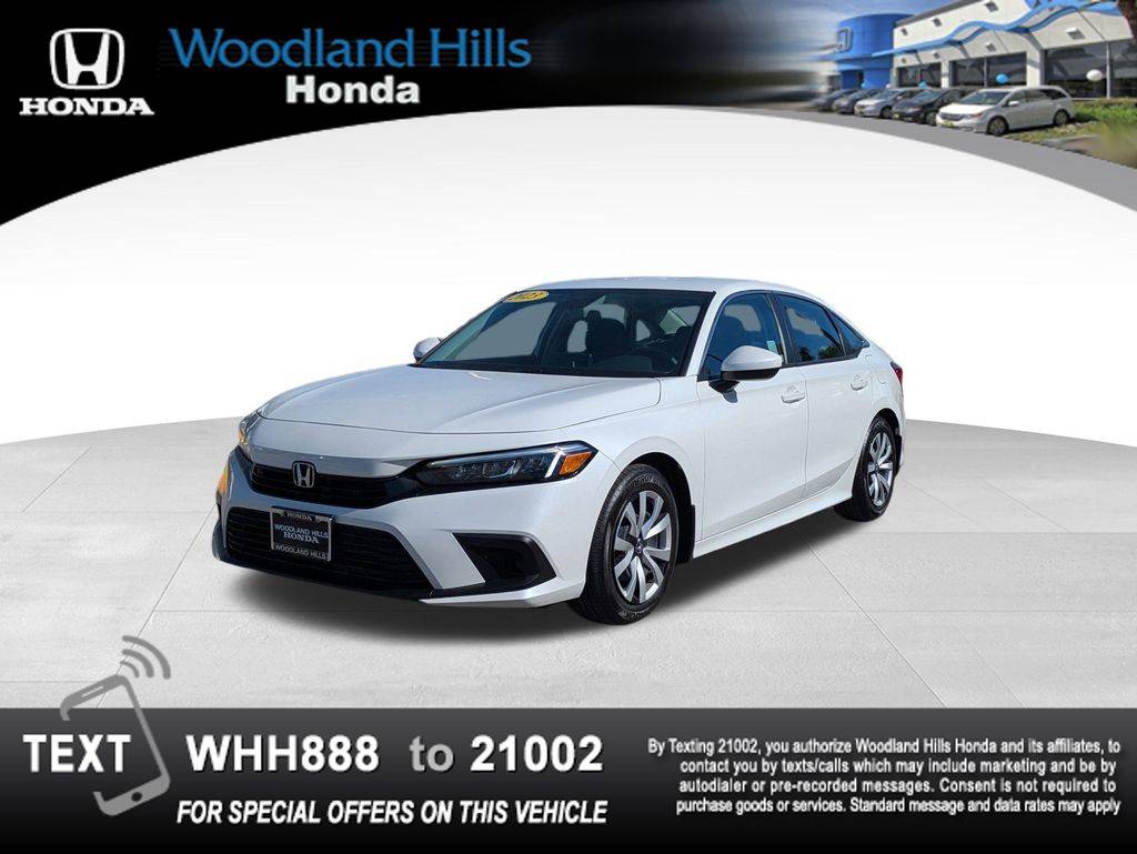 2023 Honda Civic LX — Sedan — 18,848 mi — Woodland Hills, CA