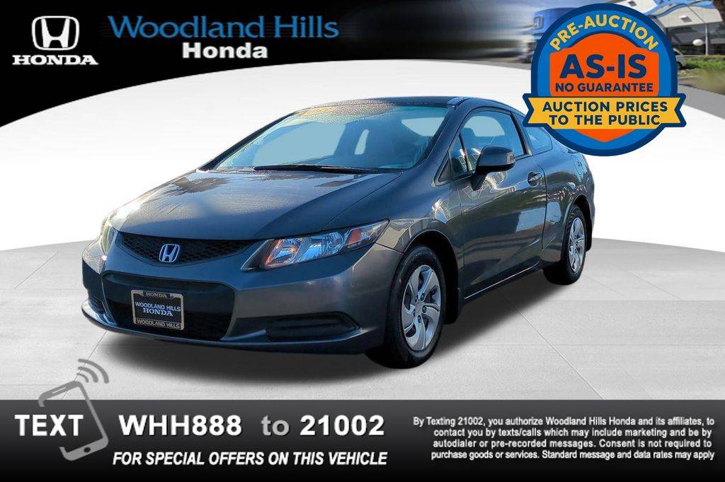 2013 Honda Civic LX — Coupe — 130,619 mi — Woodland Hills, CA