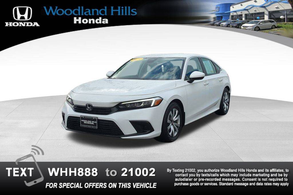 2023 Honda Civic LX — Sedan — 24,089 mi — Woodland Hills, CA