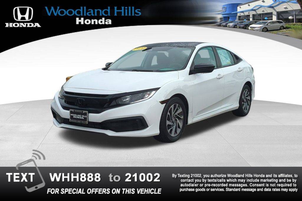 2020 Honda Civic LX — Sedan — 77,282 mi — Woodland Hills, CA