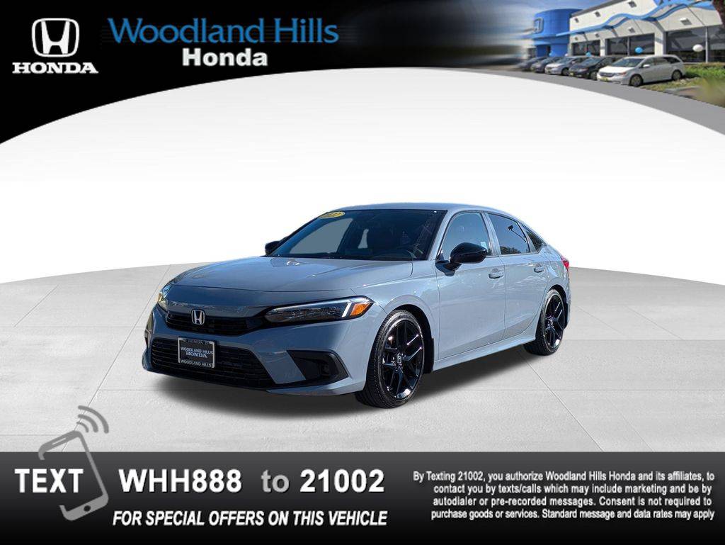 2022 Honda Civic Sport — Sedan — 24,524 mi — Woodland Hills, CA