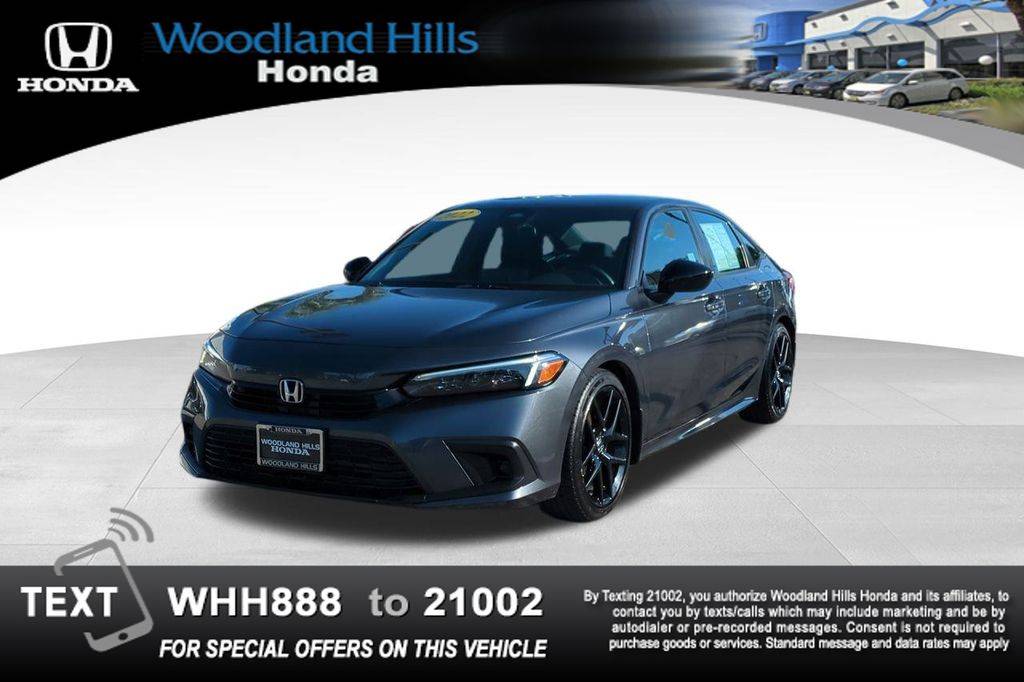 2022 Honda Civic Sport — Sedan — 18,398 mi — Woodland Hills, CA