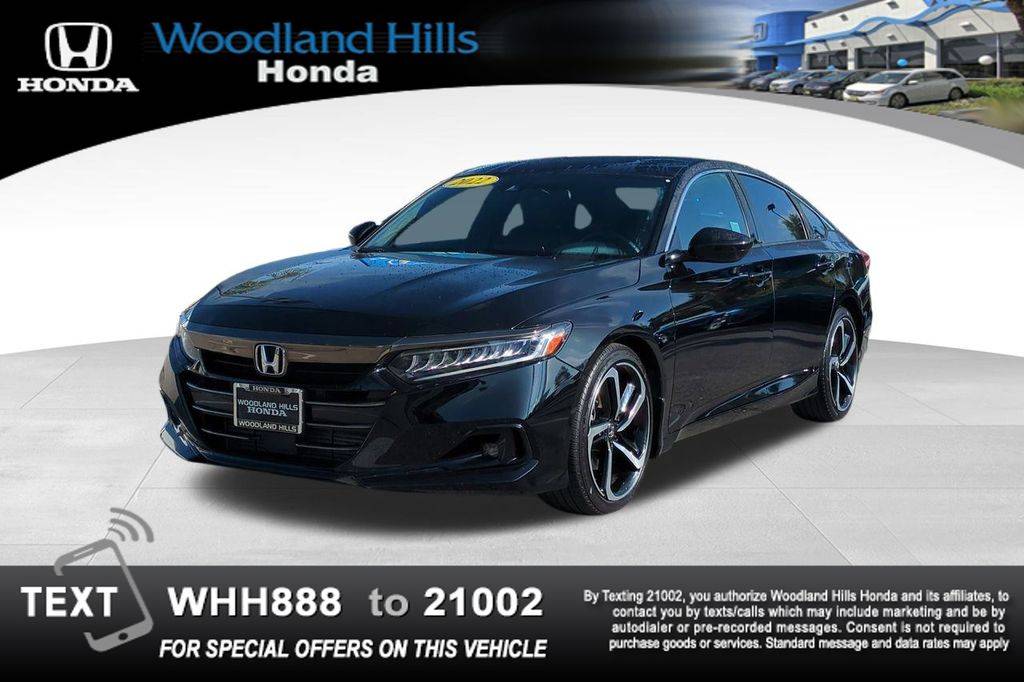 2022 Honda Accord Sport — Sedan — 26,385 mi — Woodland Hills, CA