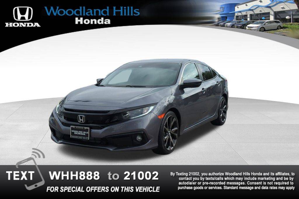 2020 Honda Civic Sport — Sedan — 62,644 mi — Woodland Hills, CA