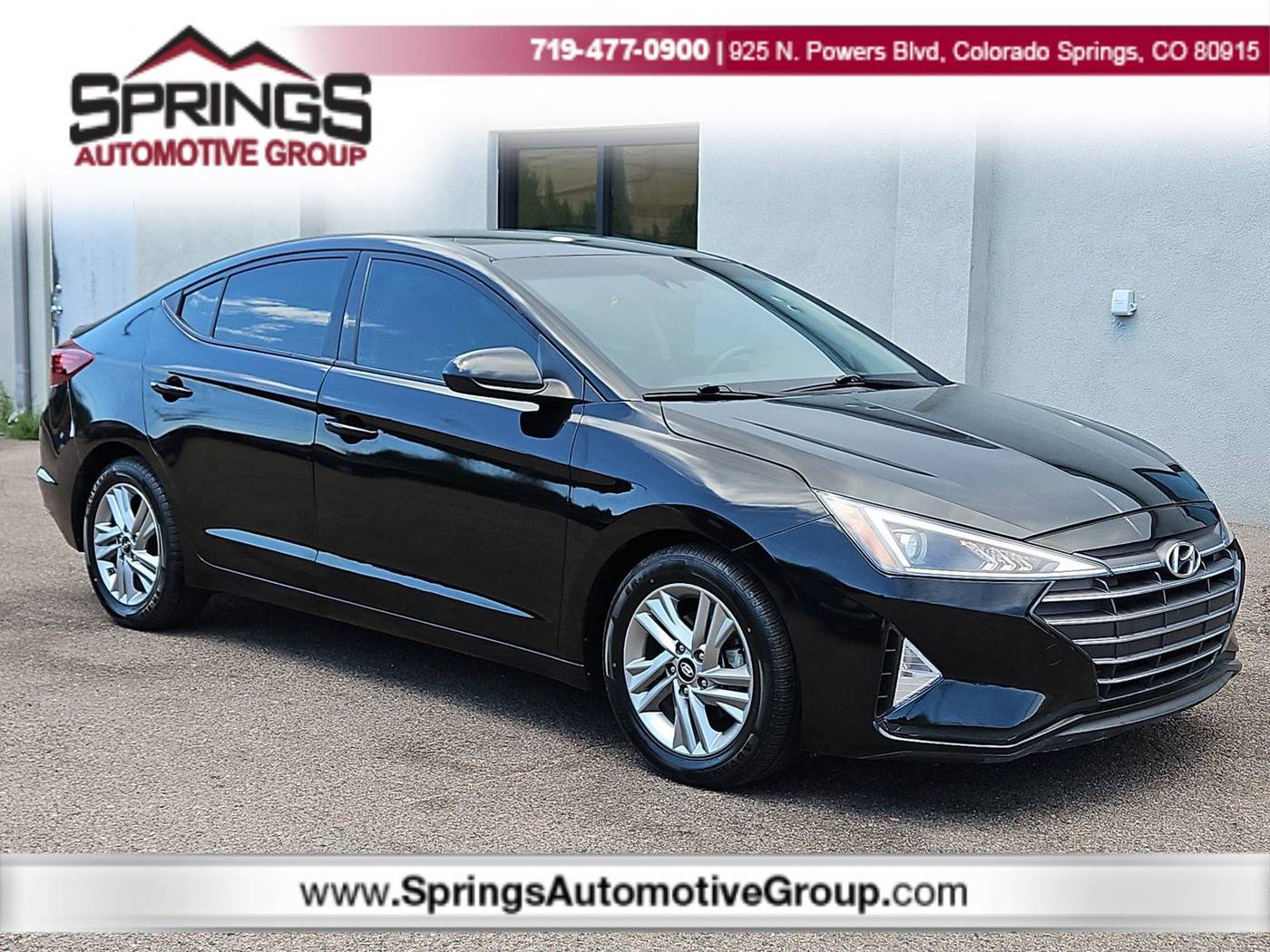 2020 Hyundai Elantra SEL — Sedan — 55,010 mi — Colorado Springs, CO