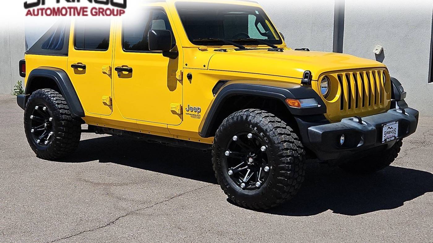 2020 Jeep Wrangler Sport S — SUV — 76,678 mi — Colorado Springs, CO