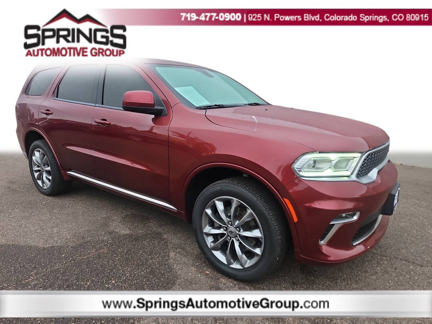 2022 Dodge Durango SXT — SUV — 30,230 mi — Colorado Springs, CO