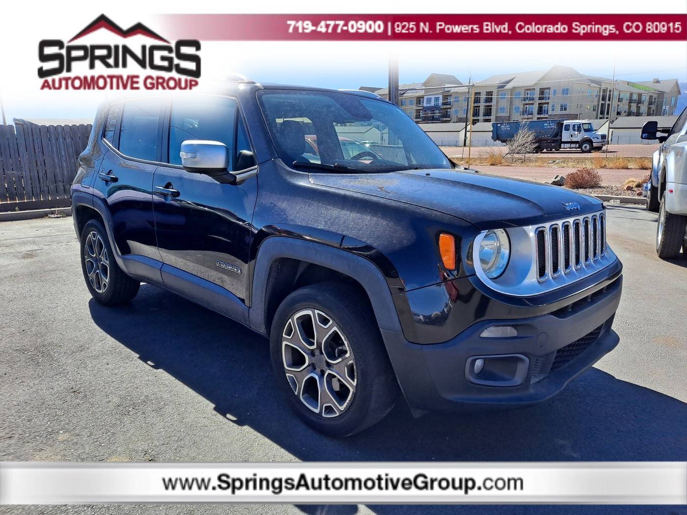 2015 Jeep Renegade Limited — SUV — 109,383 mi — Colorado Springs, CO