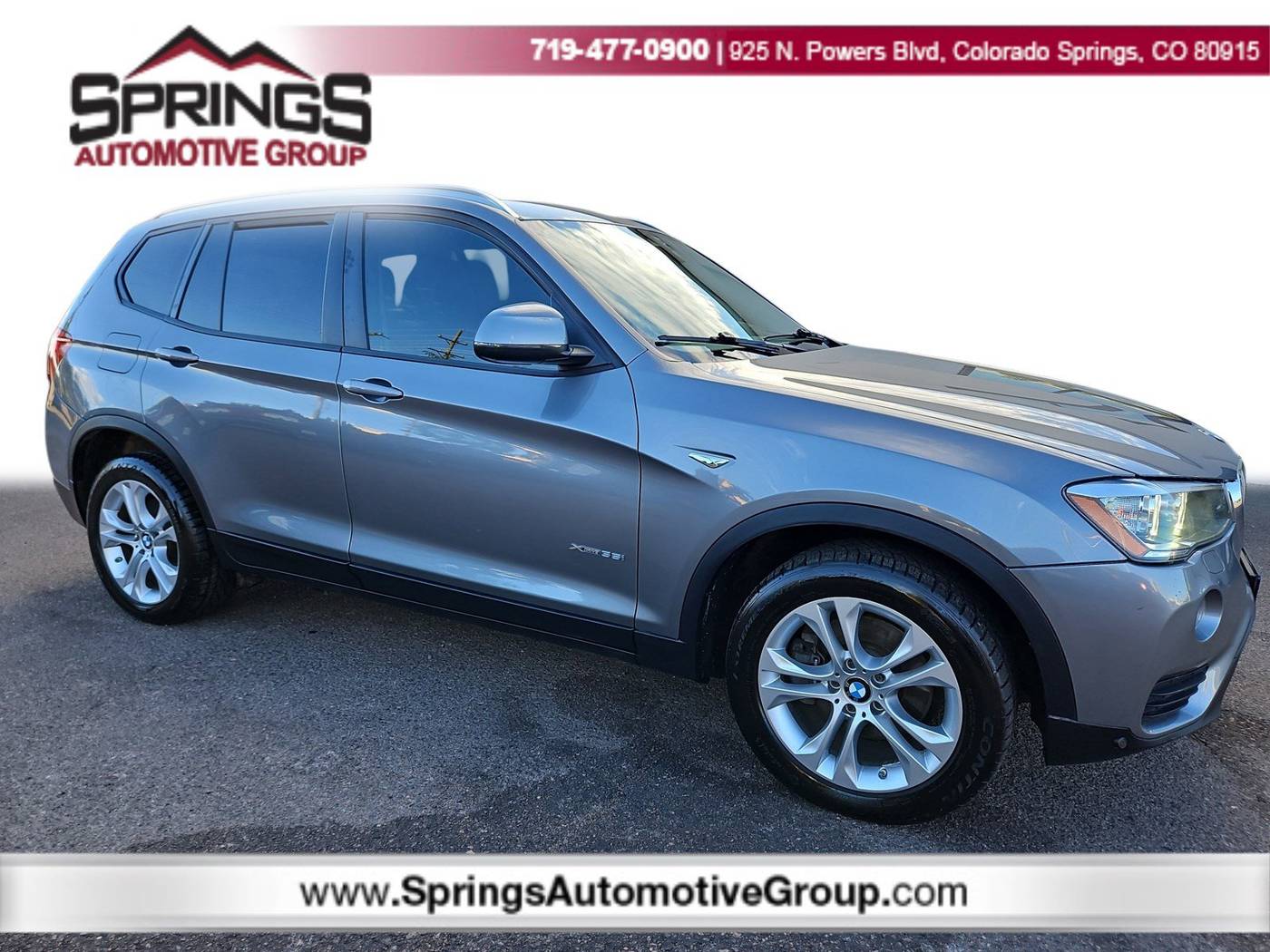 2015 BMW X3 35i — SUV — 78,305 mi — Colorado Springs, CO